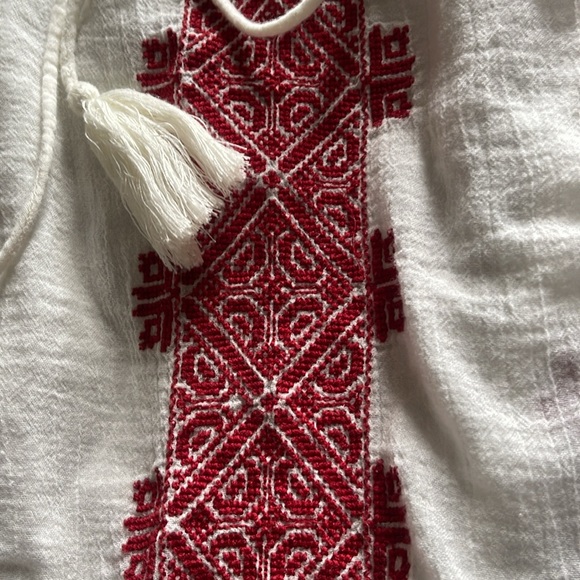 Nilli lotan xs beautiful peasant blouse - Picture 2 of 5